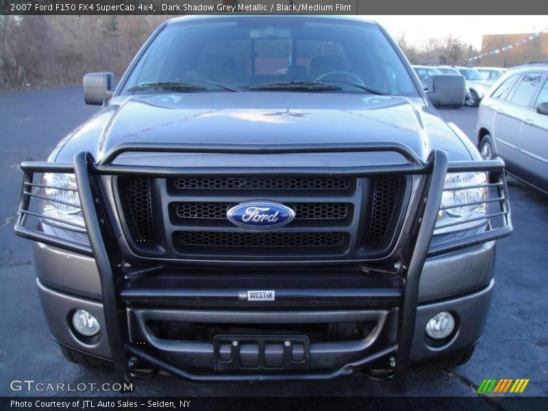 Dark Shadow Grey Metallic / Black/Medium Flint 2007 Ford F150 FX4 SuperCab 4x4