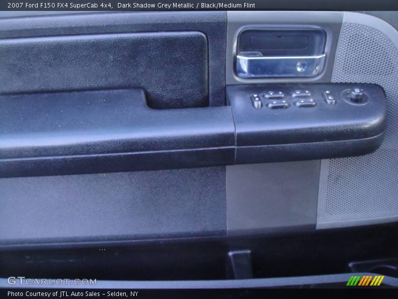 Dark Shadow Grey Metallic / Black/Medium Flint 2007 Ford F150 FX4 SuperCab 4x4