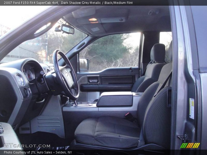 Dark Shadow Grey Metallic / Black/Medium Flint 2007 Ford F150 FX4 SuperCab 4x4