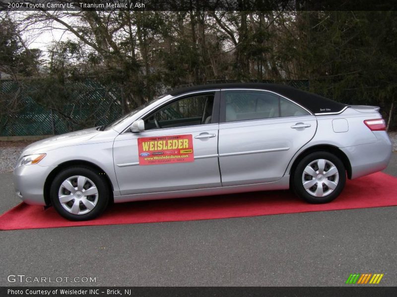 Titanium Metallic / Ash 2007 Toyota Camry LE
