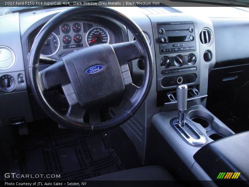 Dark Shadow Grey Metallic / Black/Medium Flint 2007 Ford F150 FX4 SuperCab 4x4