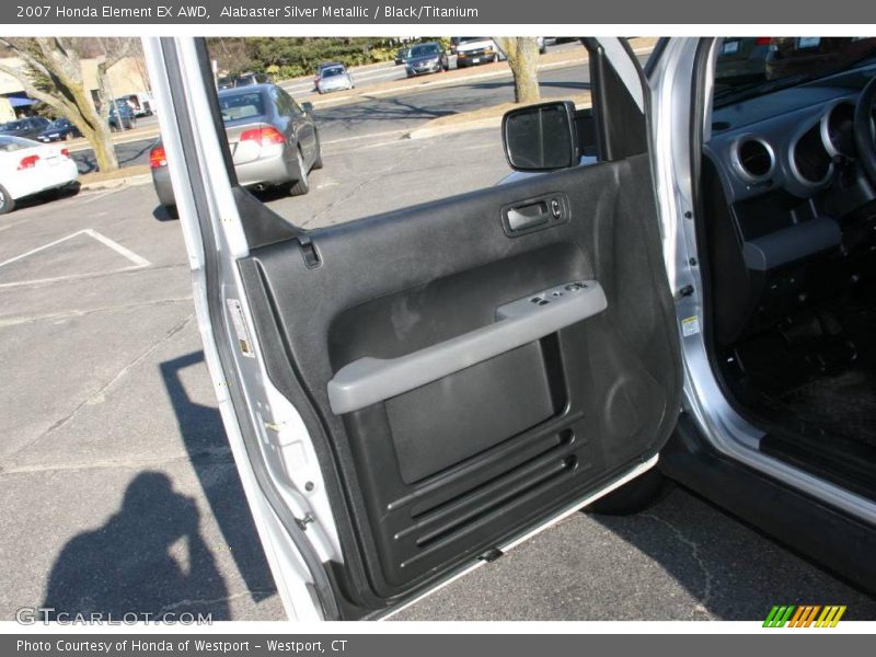 Alabaster Silver Metallic / Black/Titanium 2007 Honda Element EX AWD