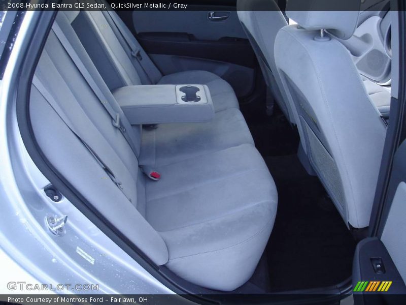 QuickSilver Metallic / Gray 2008 Hyundai Elantra GLS Sedan