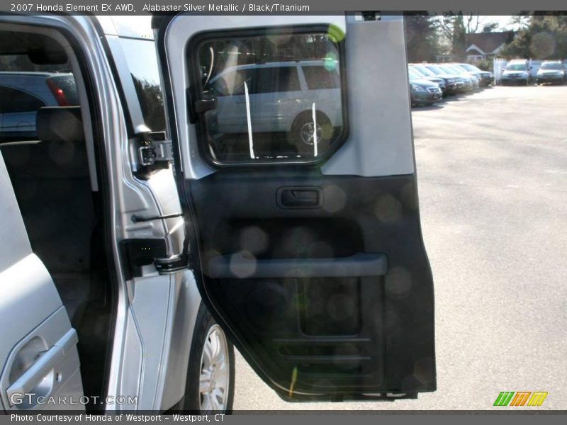 Alabaster Silver Metallic / Black/Titanium 2007 Honda Element EX AWD