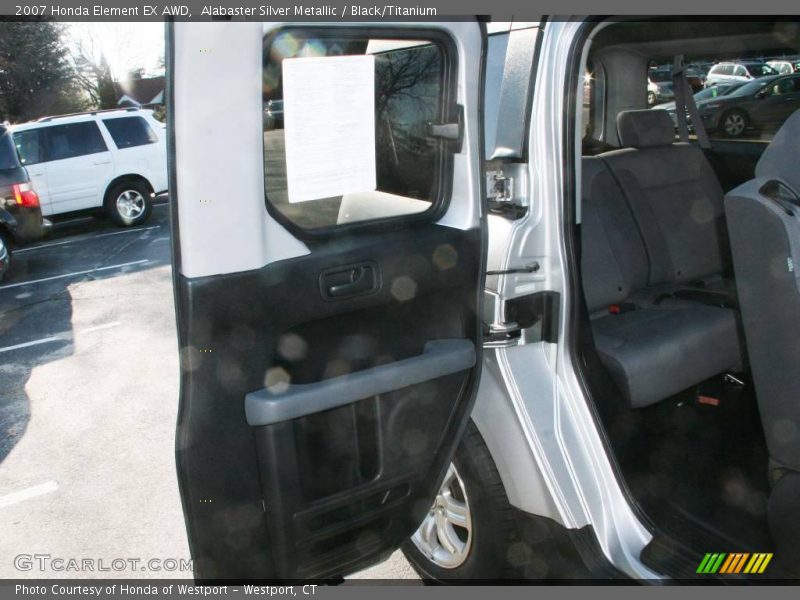 Alabaster Silver Metallic / Black/Titanium 2007 Honda Element EX AWD