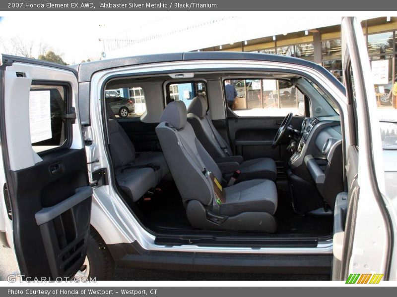 Alabaster Silver Metallic / Black/Titanium 2007 Honda Element EX AWD