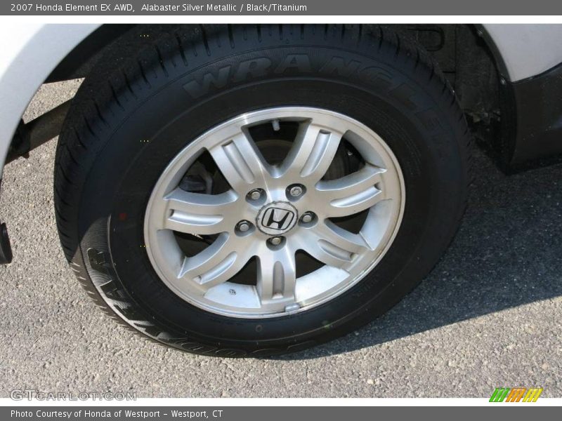 Alabaster Silver Metallic / Black/Titanium 2007 Honda Element EX AWD