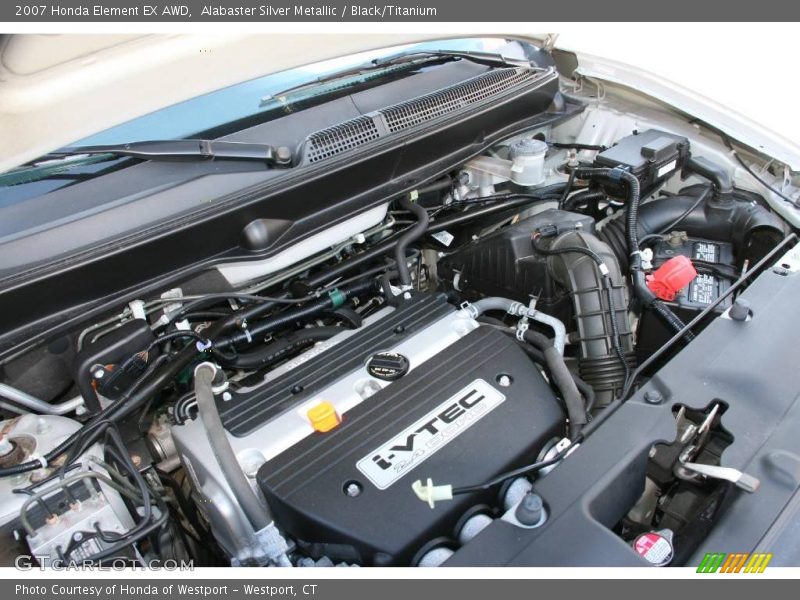 Alabaster Silver Metallic / Black/Titanium 2007 Honda Element EX AWD