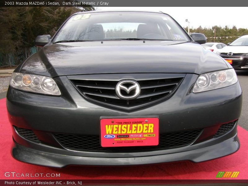 Dark Steel Metallic / Gray 2003 Mazda MAZDA6 i Sedan