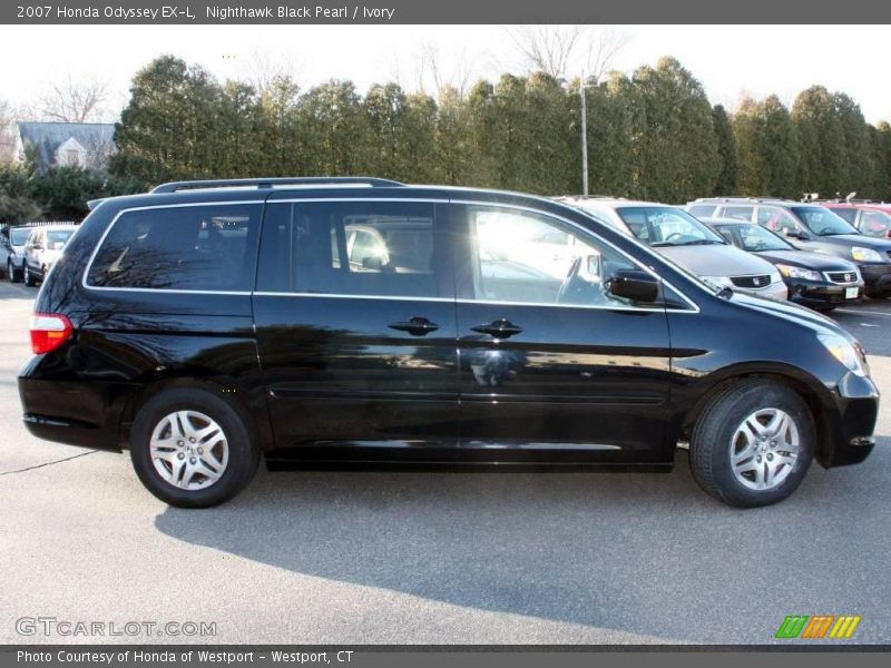 Nighthawk Black Pearl / Ivory 2007 Honda Odyssey EX-L