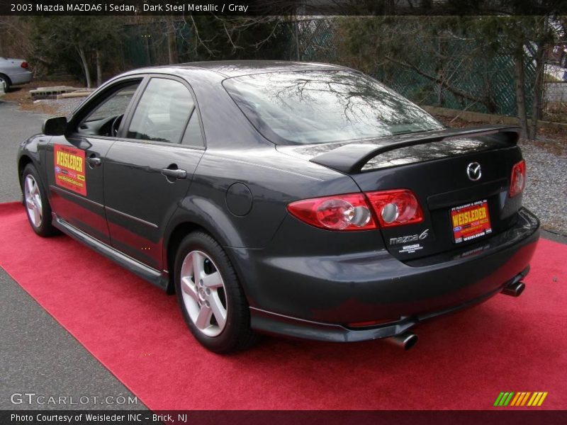 Dark Steel Metallic / Gray 2003 Mazda MAZDA6 i Sedan