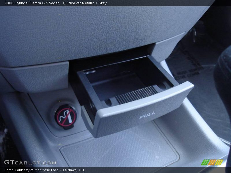 QuickSilver Metallic / Gray 2008 Hyundai Elantra GLS Sedan