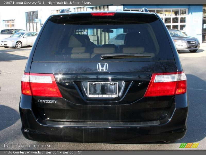 Nighthawk Black Pearl / Ivory 2007 Honda Odyssey EX-L