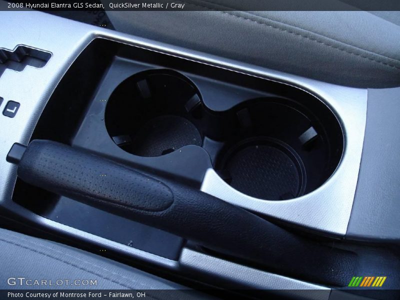 QuickSilver Metallic / Gray 2008 Hyundai Elantra GLS Sedan