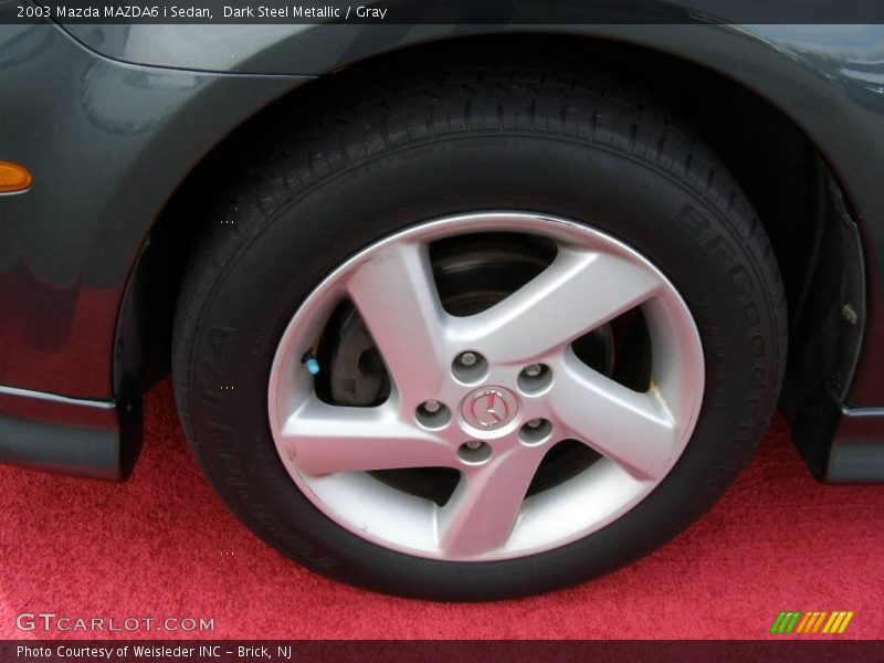 Dark Steel Metallic / Gray 2003 Mazda MAZDA6 i Sedan