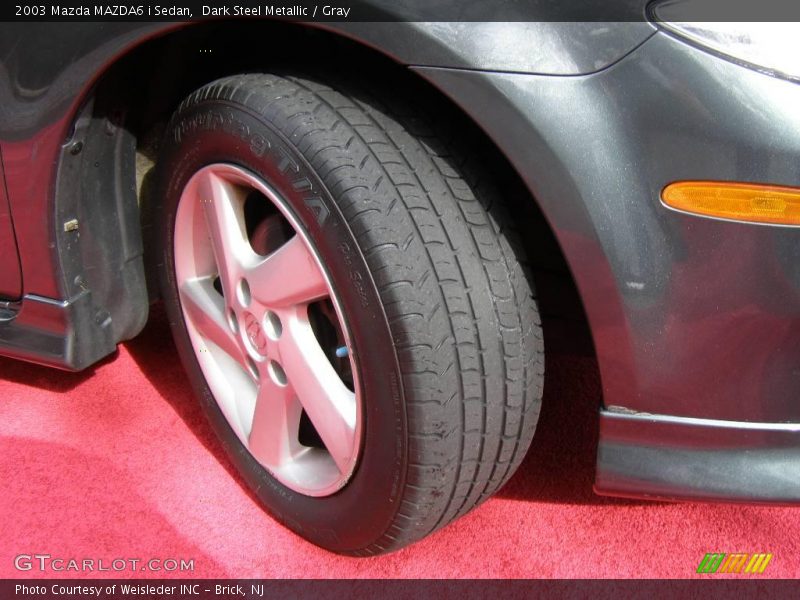 Dark Steel Metallic / Gray 2003 Mazda MAZDA6 i Sedan