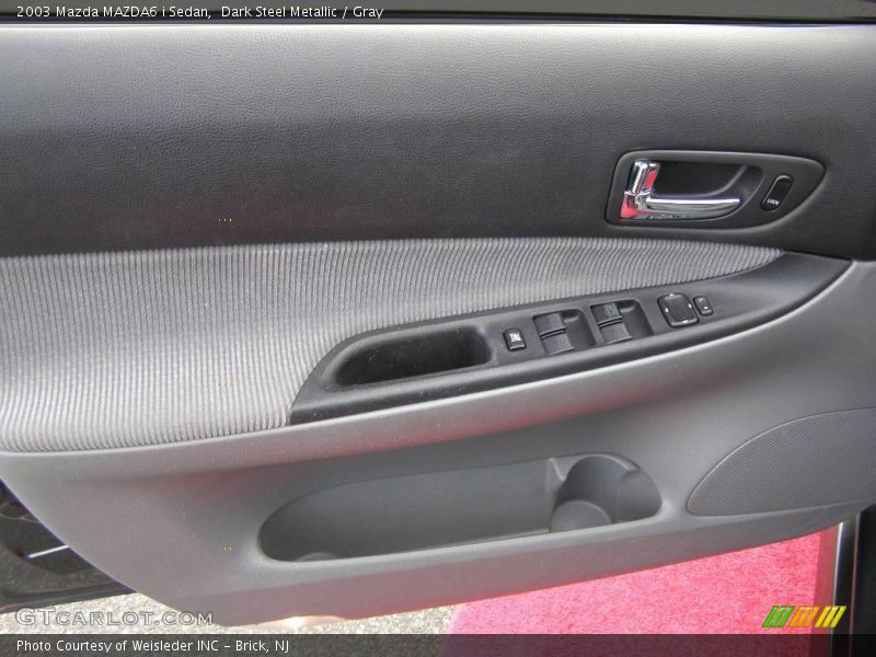 Dark Steel Metallic / Gray 2003 Mazda MAZDA6 i Sedan