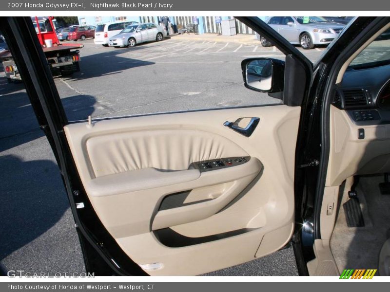Nighthawk Black Pearl / Ivory 2007 Honda Odyssey EX-L