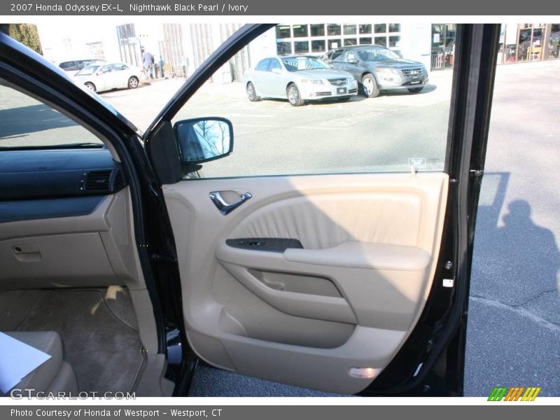 Nighthawk Black Pearl / Ivory 2007 Honda Odyssey EX-L