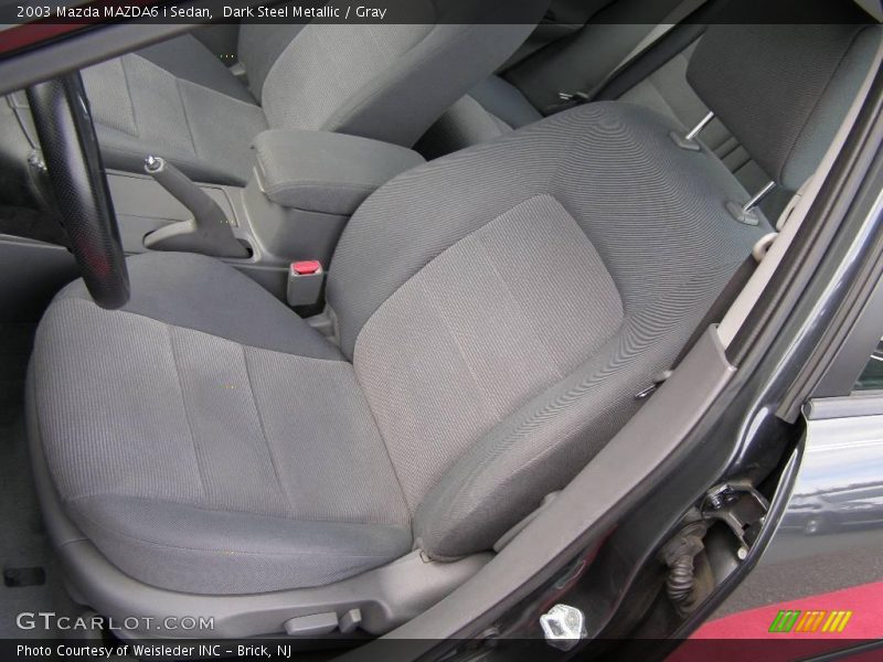 Dark Steel Metallic / Gray 2003 Mazda MAZDA6 i Sedan