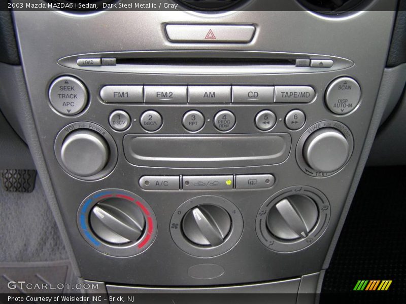 Dark Steel Metallic / Gray 2003 Mazda MAZDA6 i Sedan