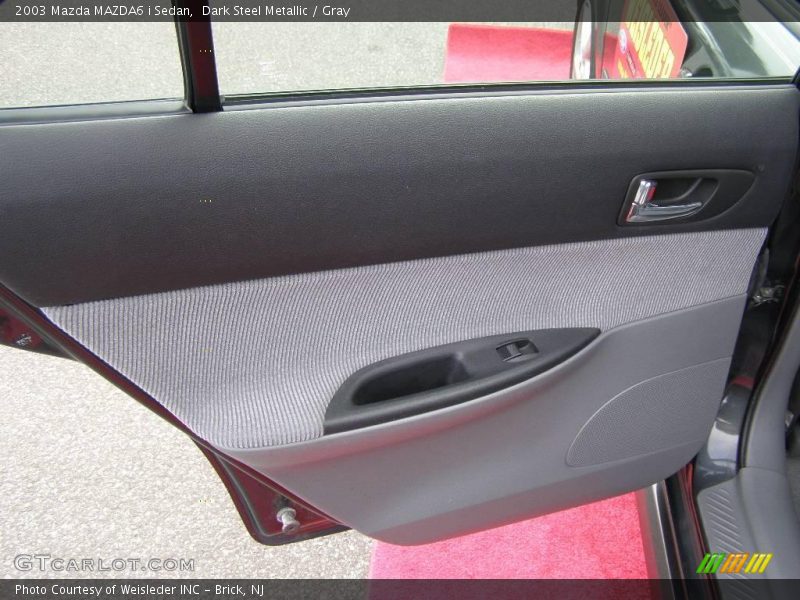 Dark Steel Metallic / Gray 2003 Mazda MAZDA6 i Sedan