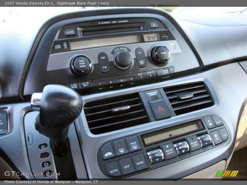 Nighthawk Black Pearl / Ivory 2007 Honda Odyssey EX-L