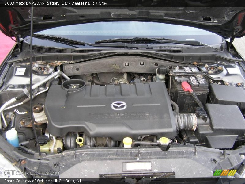 Dark Steel Metallic / Gray 2003 Mazda MAZDA6 i Sedan