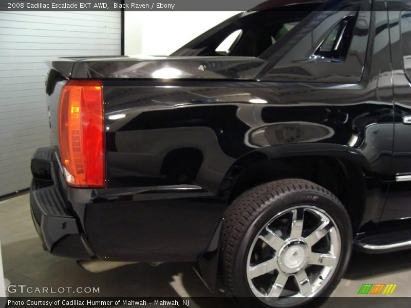 Black Raven / Ebony 2008 Cadillac Escalade EXT AWD