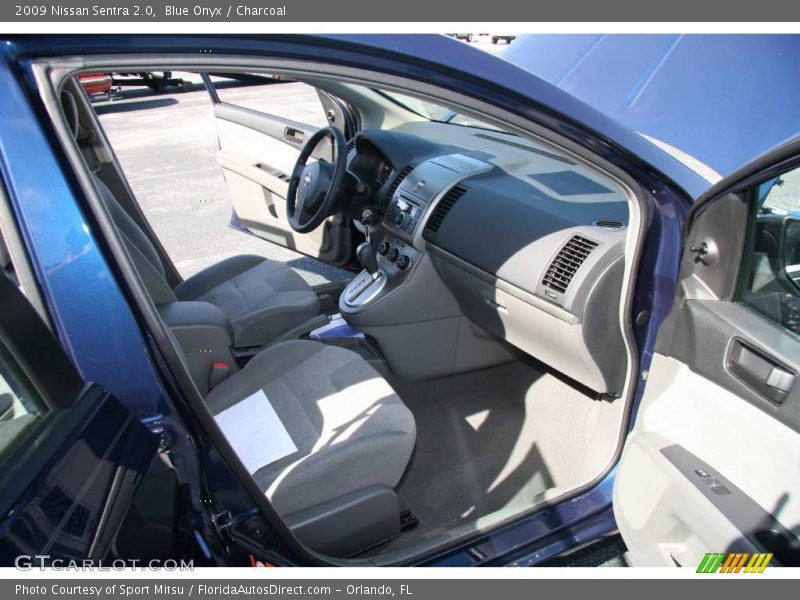 Blue Onyx / Charcoal 2009 Nissan Sentra 2.0