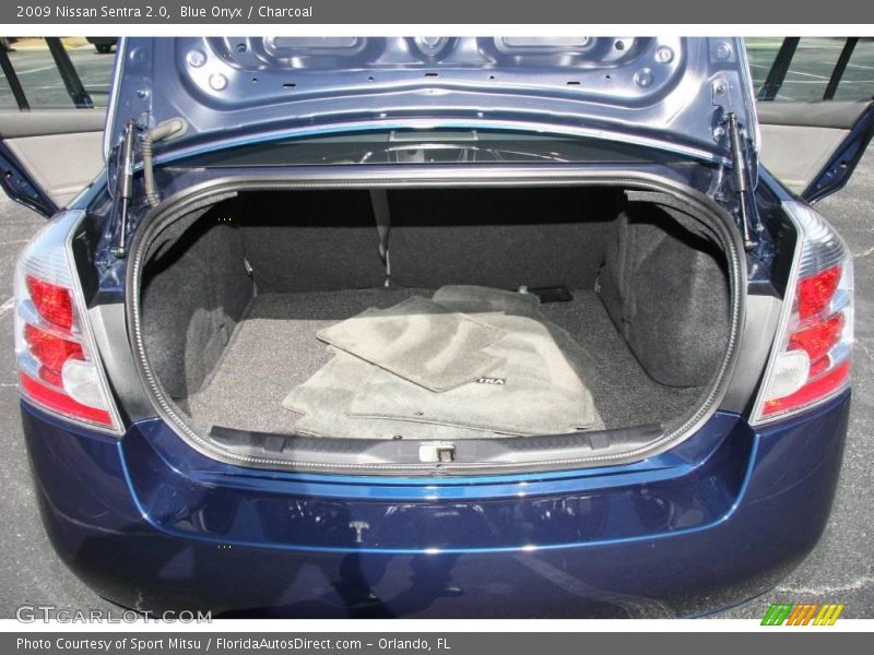 Blue Onyx / Charcoal 2009 Nissan Sentra 2.0
