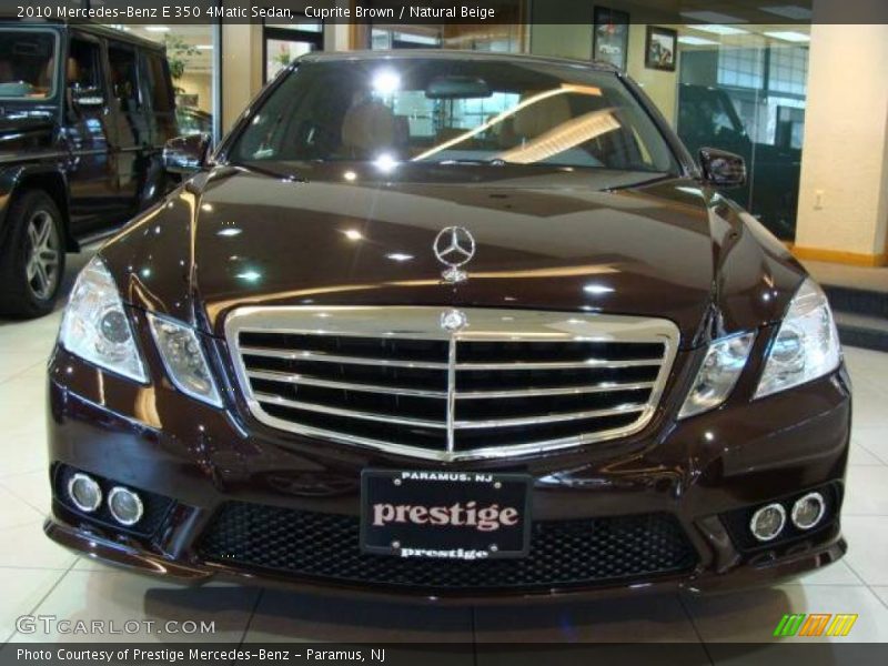 Cuprite Brown / Natural Beige 2010 Mercedes-Benz E 350 4Matic Sedan