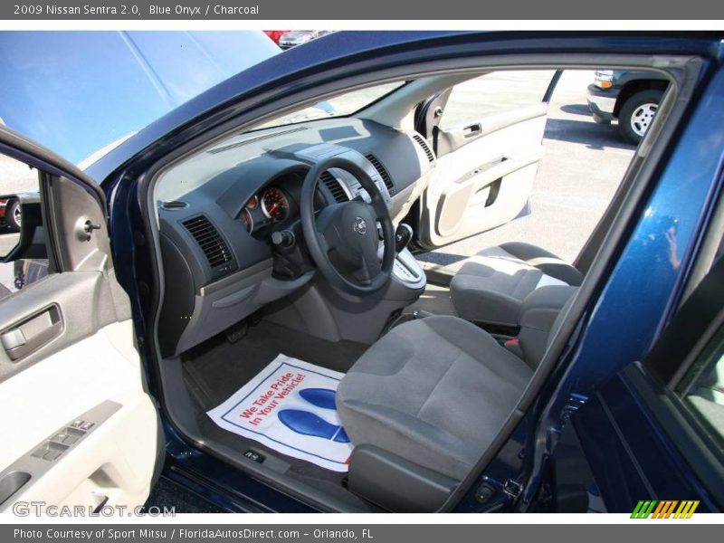 Blue Onyx / Charcoal 2009 Nissan Sentra 2.0