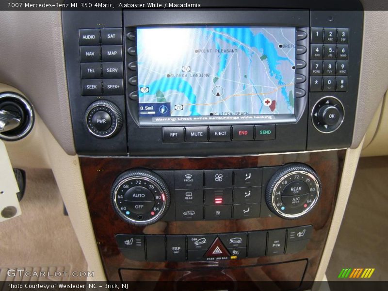 Alabaster White / Macadamia 2007 Mercedes-Benz ML 350 4Matic
