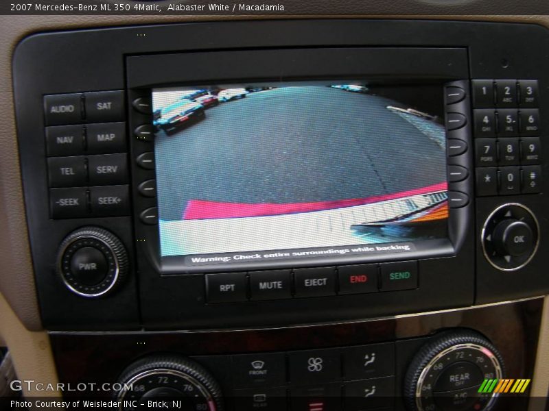 Alabaster White / Macadamia 2007 Mercedes-Benz ML 350 4Matic
