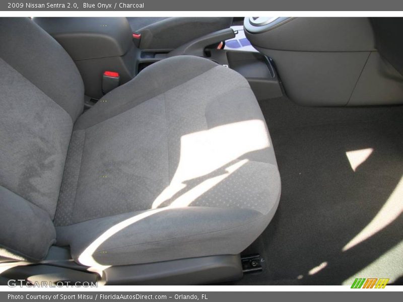 Blue Onyx / Charcoal 2009 Nissan Sentra 2.0