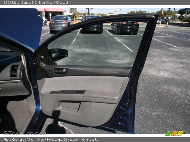 Blue Onyx / Charcoal 2009 Nissan Sentra 2.0