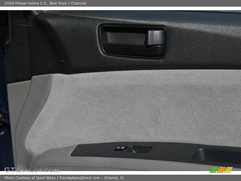 Blue Onyx / Charcoal 2009 Nissan Sentra 2.0