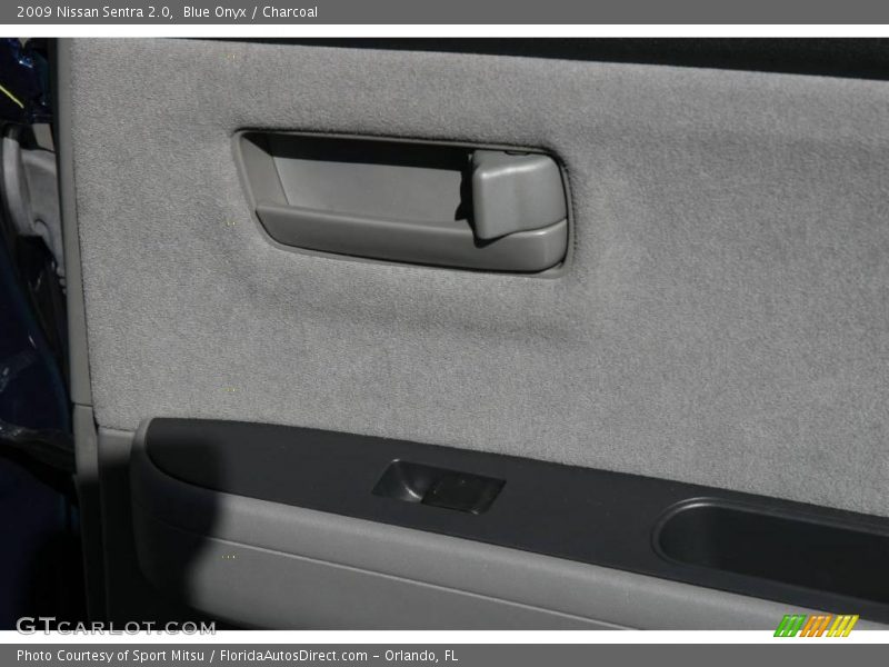 Blue Onyx / Charcoal 2009 Nissan Sentra 2.0