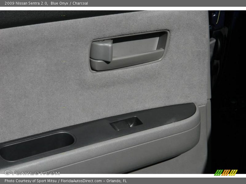 Blue Onyx / Charcoal 2009 Nissan Sentra 2.0