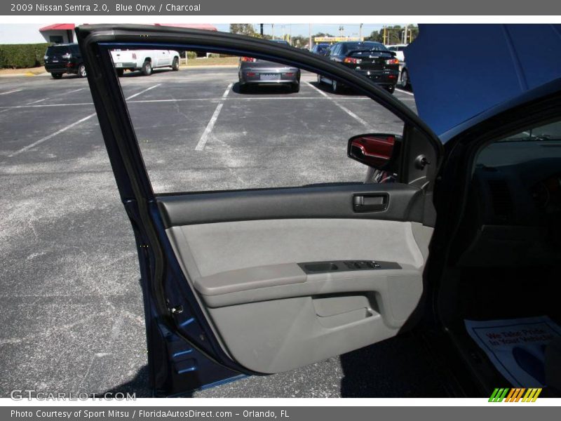 Blue Onyx / Charcoal 2009 Nissan Sentra 2.0