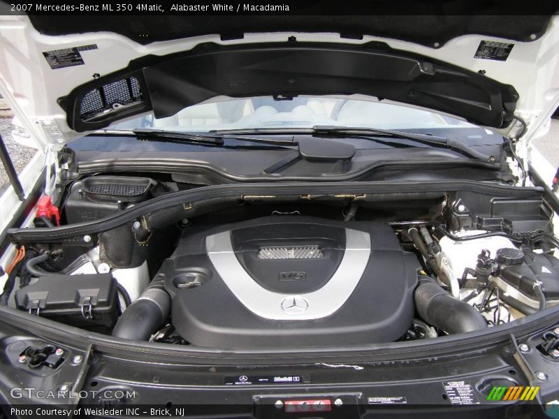 Alabaster White / Macadamia 2007 Mercedes-Benz ML 350 4Matic