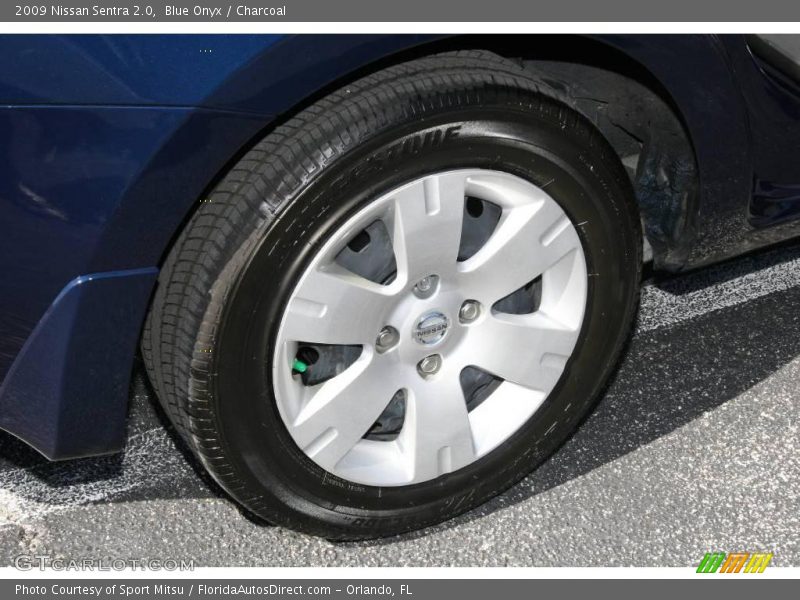 Blue Onyx / Charcoal 2009 Nissan Sentra 2.0
