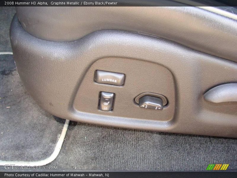 Graphite Metallic / Ebony Black/Pewter 2008 Hummer H3 Alpha
