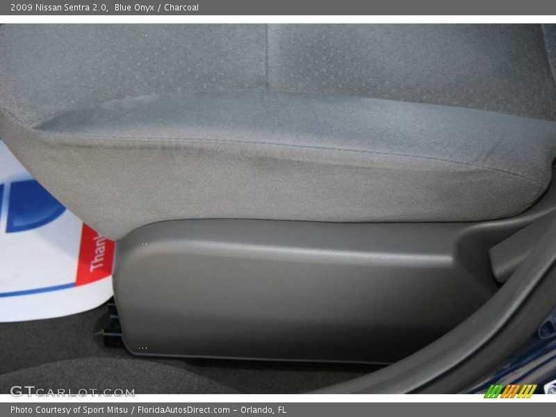 Blue Onyx / Charcoal 2009 Nissan Sentra 2.0
