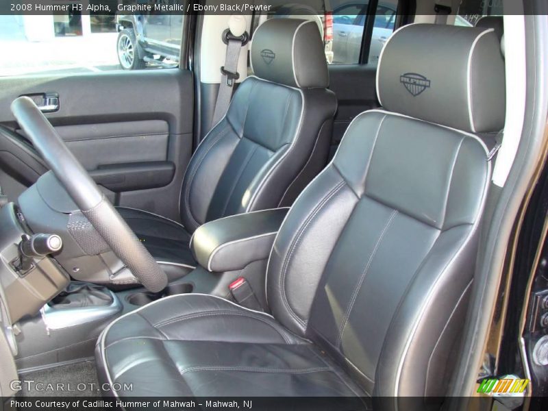 Graphite Metallic / Ebony Black/Pewter 2008 Hummer H3 Alpha