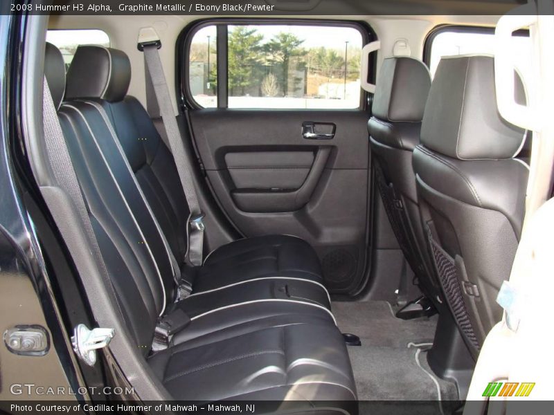 Graphite Metallic / Ebony Black/Pewter 2008 Hummer H3 Alpha