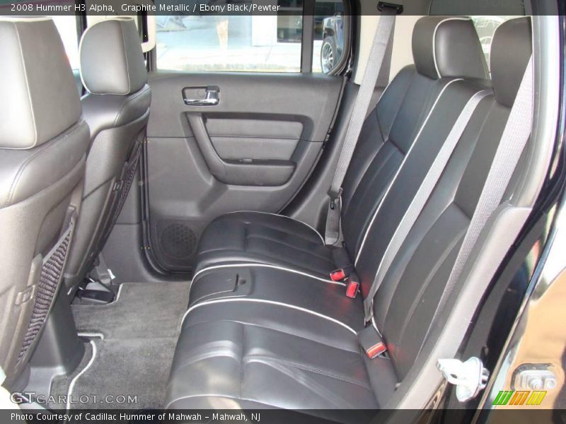 Graphite Metallic / Ebony Black/Pewter 2008 Hummer H3 Alpha