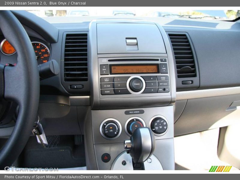 Blue Onyx / Charcoal 2009 Nissan Sentra 2.0