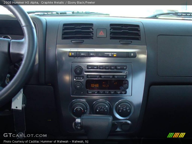 Graphite Metallic / Ebony Black/Pewter 2008 Hummer H3 Alpha